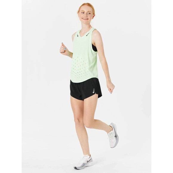 Nike AeroSwift Dri-FIT ADV 3" Running racing Shorts Black Women's XL FN2328 010 - Picture 8 of 12